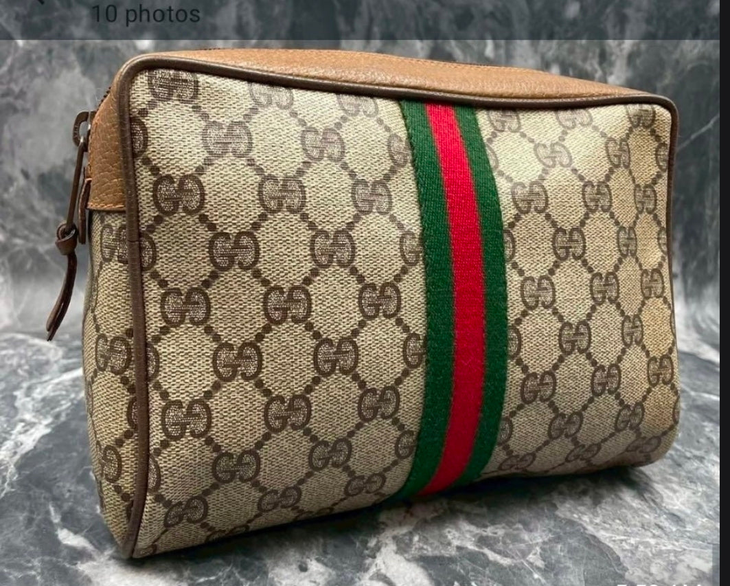 Vintage Gucci GG Supreme Shoulder Tote