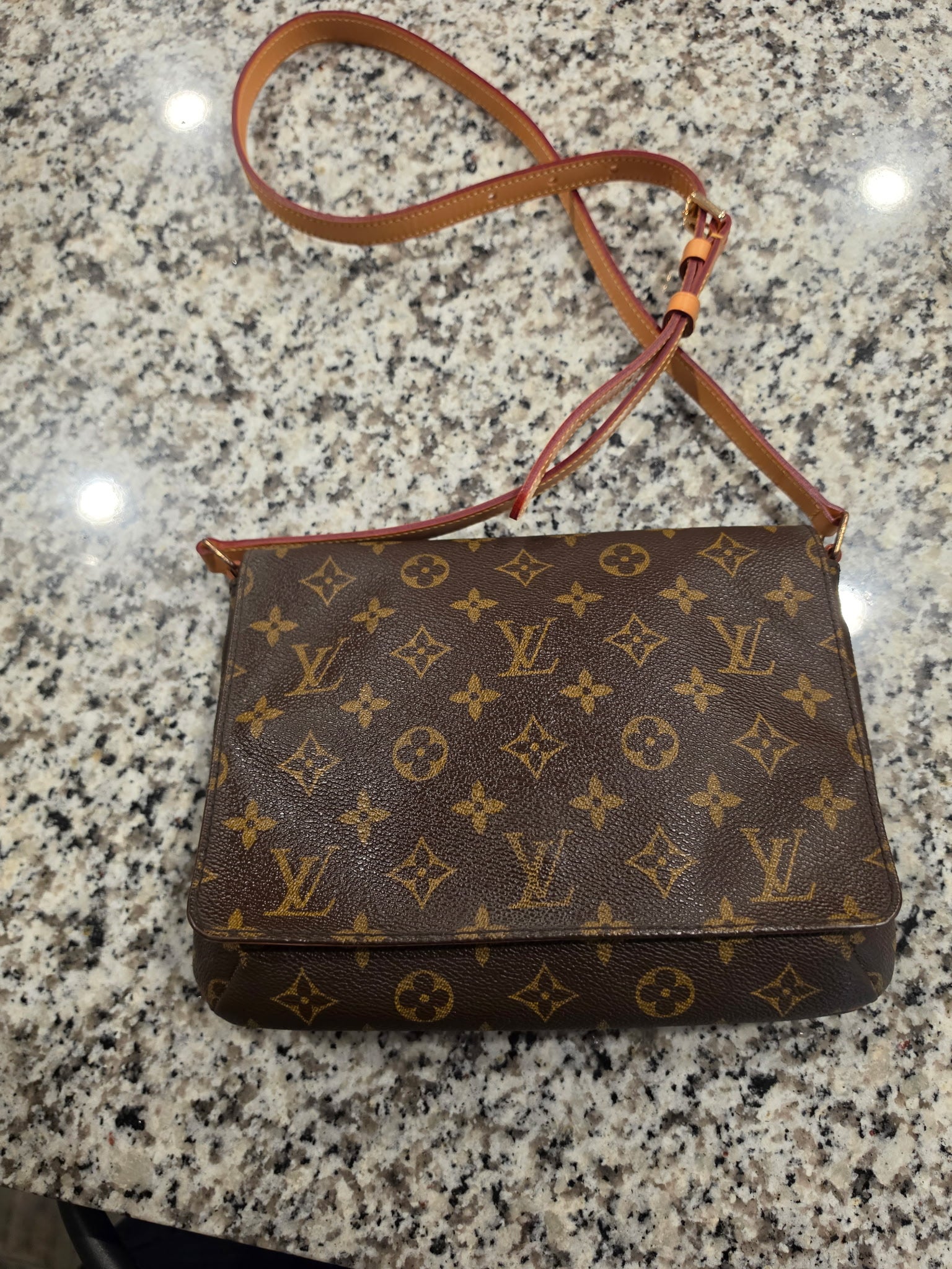Louis Vuitton Monogram Musette Tango Crossbody Bag