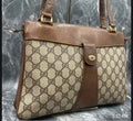 Vintage Gucci GG Plus Web Tote